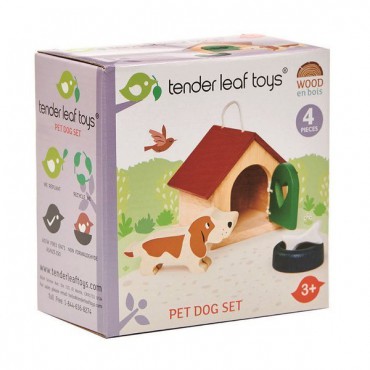 Drewniane figurki do zabawy - pieski Tender Leaf Toys - 3