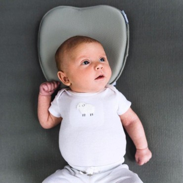 Poduszka ortopedyczna dla niemowlaka Pilö ciemnoszary bblüv