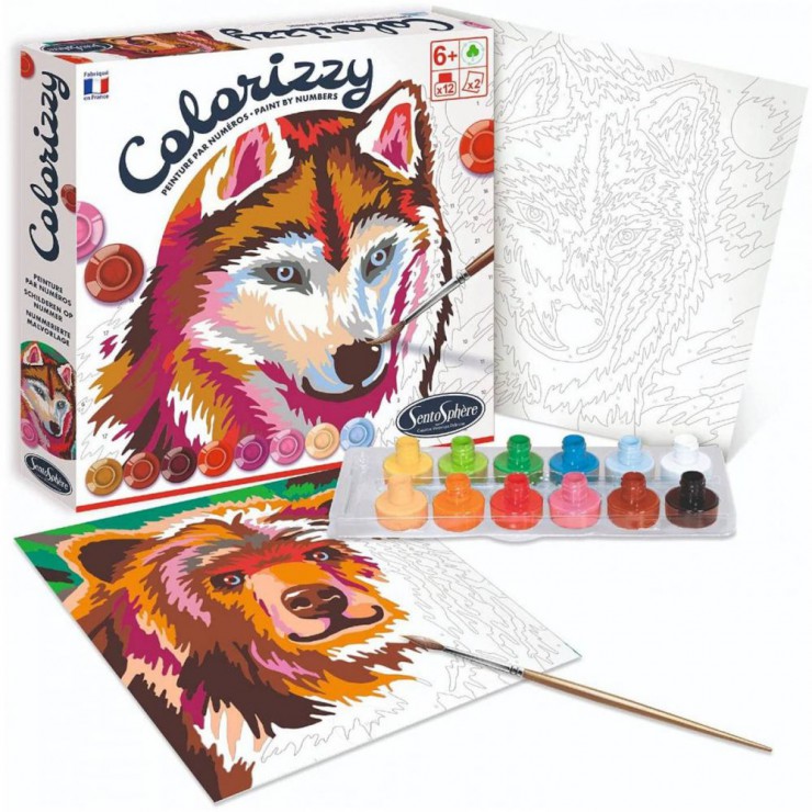 Colorizzy Zwierzęta lasu malowanie po numerach SentoSphere - 1