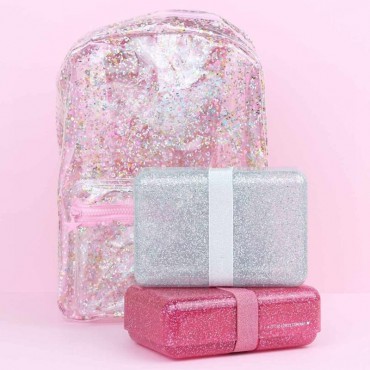 Śniadaniówka Lunchbox Glitter Pink A Little Lovely Company