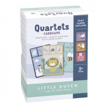 Gra w karty kwartetu - zwierzęta Little Dutch - 6
