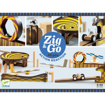 Zestaw Zig&Go - 45 elementów Djeco - 1