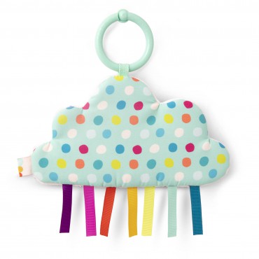 Crinkly Cloud – szeleszcząca chmurka – przywieszka sensoryczna B.Toys - 3