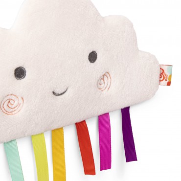 Crinkly Cloud – szeleszcząca chmurka – przywieszka sensoryczna B.Toys - 2