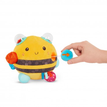 Fuzzy Buzzy Bee – brzęcząca pszczółka sensoryczna B.Toys - 2