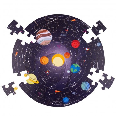 Okrągłe puzzle Układ słoneczny BigJigs - 4