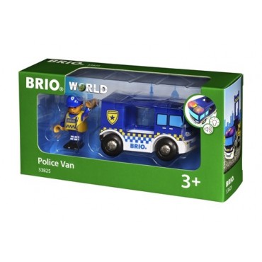 Wóz Policyjny z Dźwiękiem BRIO