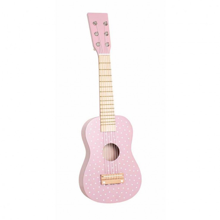 Drewniana gitara różowa Jabadabado - 1