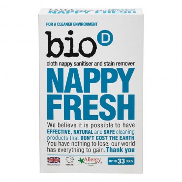 Antybakteryjny dodatek do prania Nappy Fresh 500g Bio-D