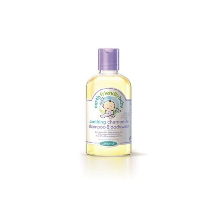 Earth Friendly Baby Organiczny szampon i płyn do mycia 2w1 o zapachu rumianku, 250ml