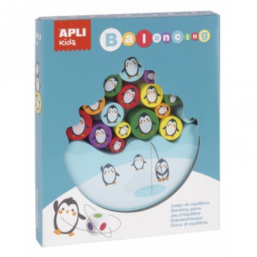 Gra zręcznościowa - Balansujące pingwiny Apli Kids