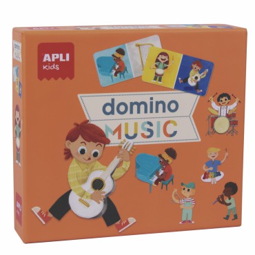 Gra Domino Expressions - Muzyka Apli Kids