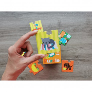 Puzzle dla dzieci - W domu 3+ Apli Kids