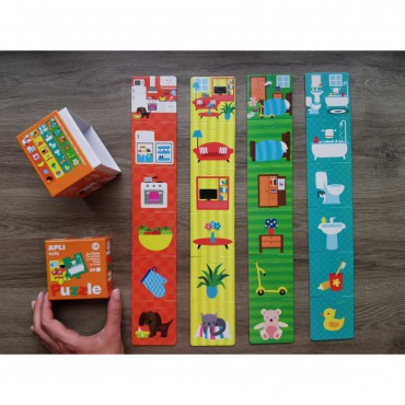 Puzzle dla dzieci - W domu 3+ Apli Kids