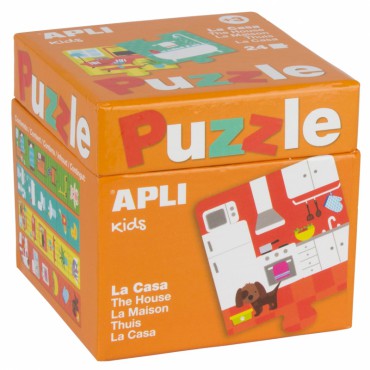 Puzzle dla dzieci - W domu 3+ Apli Kids