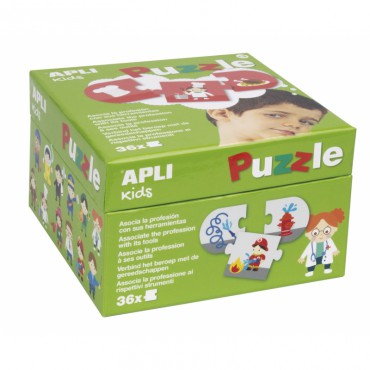 Puzzle dla dzieci - Zawody 3+ Apli Kids