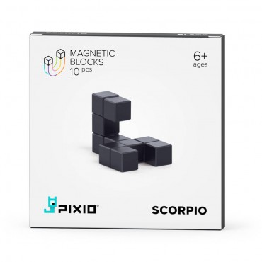 Klocki magnetyczne Pixio Black Scorpio 10 Color Series