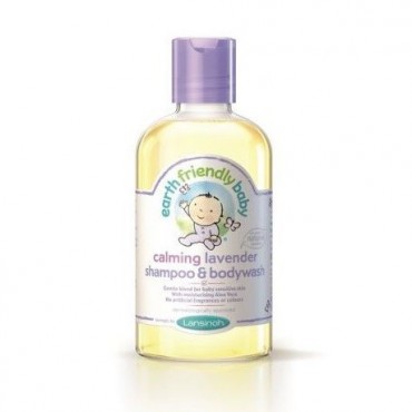 Earth Friendly Baby, Organiczny szampon i płyn do mycia 2w1 o zapachu lawendy, 250ml