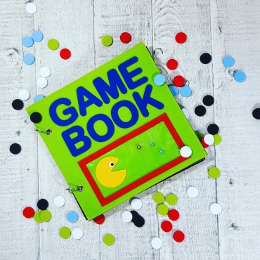 Książka pełna gier logicznych Game Book Felt For Fun
