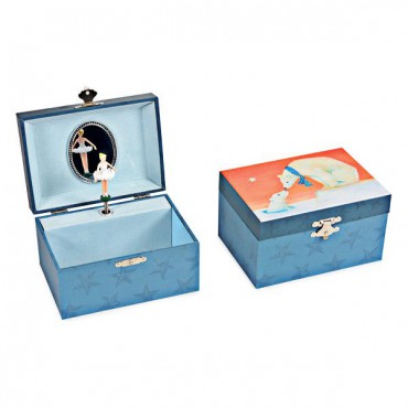 Pozytywka - szkatułka z baletnicą, Misie polarne Egmont Toys