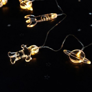 Łańcuch lampek LED Kosmiczna podróż Rex London