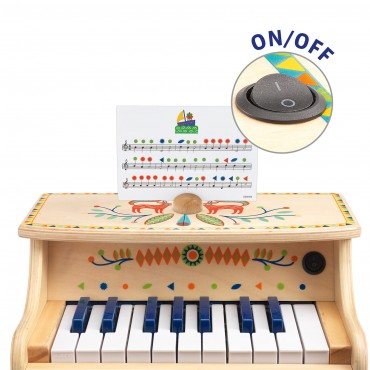 Pianino elektroniczne 18 klawiszy Djeco - 5