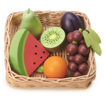 Wiklinowy koszyk z owocami Tender Leaf Toys - 1