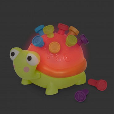 Teaching Turtle – interaktywny żółw edukacyjny – do nauki liczenia i kolorów B.Toys - 2