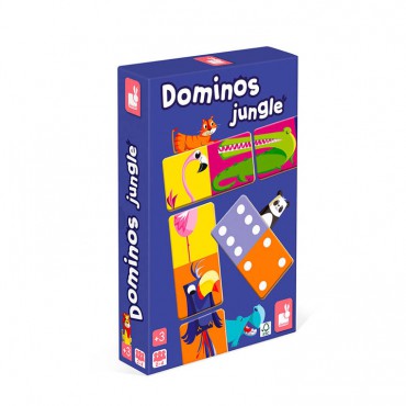 Domino Dżungla XL, Janod - 1