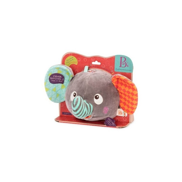 Pluszowy Słoń wydający zabawne odgłosy B. Toys