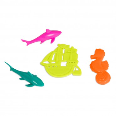 Treasures Ahoy! – Skarby Pirata – zestaw zabawek do wanny i basenu B.Toys - 3