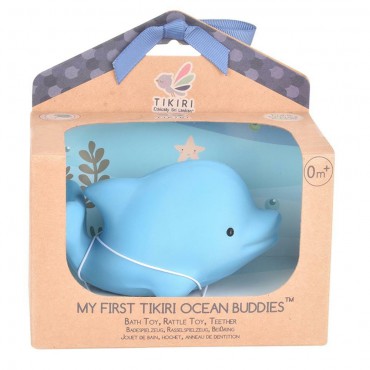 Gryzak zabawka Delfin Ocean w pudełku Tikiri