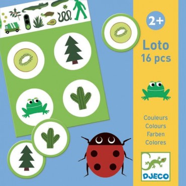 Gra edukacyjna Lotto kolory Djeco - 3