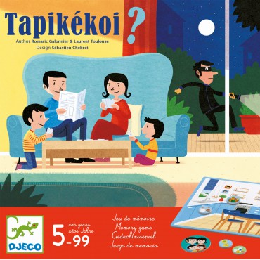 Gra pamięciowa Tapikekoi Djeco - 2