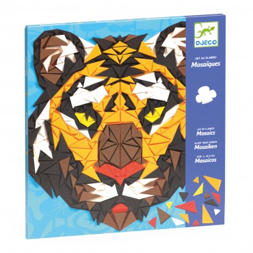 Mozaiki piankowe Tygrys i goryl Djeco - 1