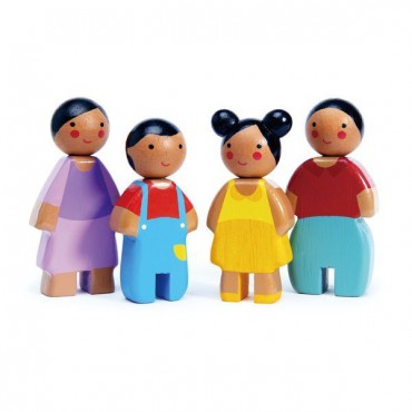 Rodzinka Sunny Doll - zestaw laleczek Tender Leaf Toys - 1