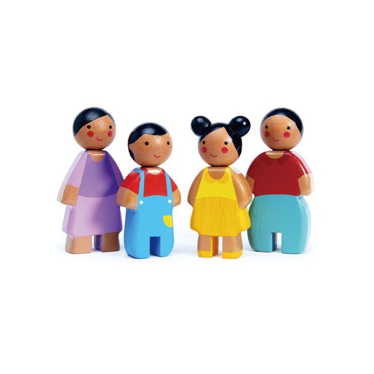 Rodzinka Sunny Doll - zestaw laleczek Tender Leaf Toys - 1