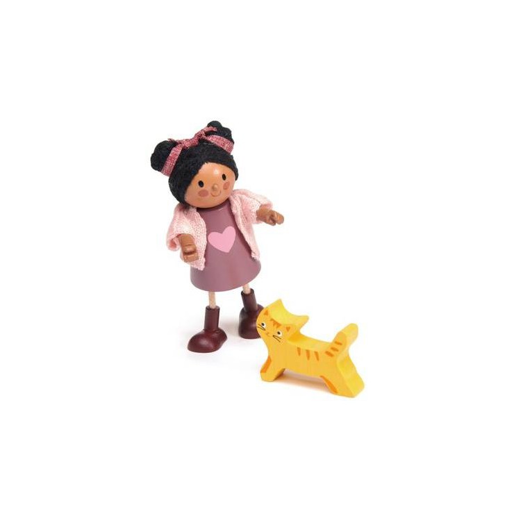 Laleczka Ayana i jej kotek Tender Leaf Toys - 1