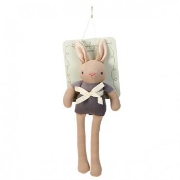 Przytulanka z bawełny organicznej GOTS Taupe Bunny ThreadBear Design - 6