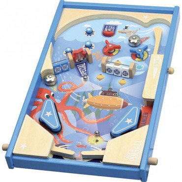 Drewniany Flipper PinBall w Oceanie Vilac - 1