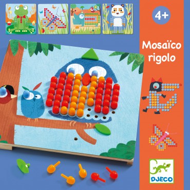 Mozaika Rigolo - kolorowe obrazki Djeco - 2