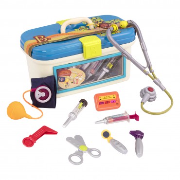 Dr. Doctor – walizeczka z zestawem akcesoriów lekarskich B.Toys - 3