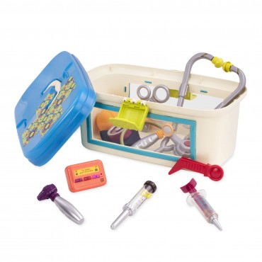 Dr. Doctor – walizeczka z zestawem akcesoriów lekarskich B.Toys - 4