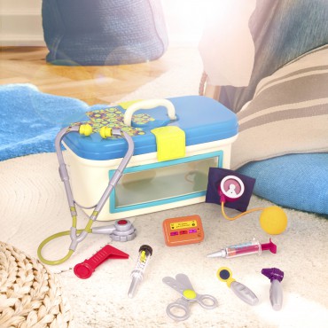 Dr. Doctor – walizeczka z zestawem akcesoriów lekarskich B.Toys - 5