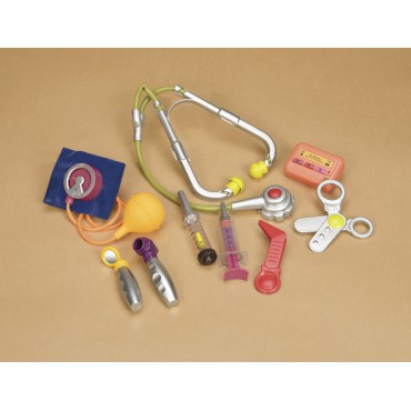 Dr. Doctor – walizeczka z zestawem akcesoriów lekarskich B.Toys - 8