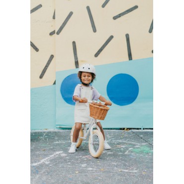 Dziecięcy kask rowerowy Marest Allegra white Banwood