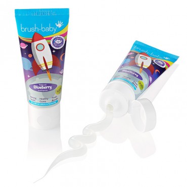 Pasta do zębów Rocket dla dzieci w wieku 3+ lat Jagodowa Brush-Baby - 3