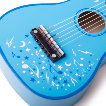 Niebieska gitara Tidlo - 4
