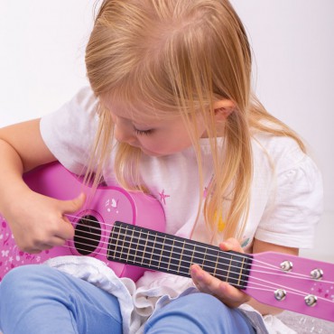 Różowa gitara Tidlo - 5