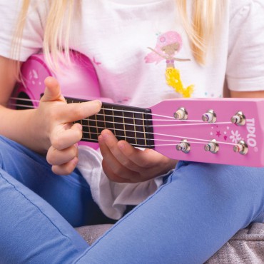 Różowa gitara Tidlo - 6
